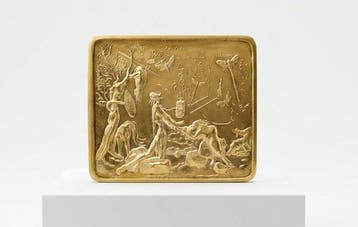 Salvador Dali (1904-1989) - Reliëf, Quixote and Dulcinea -