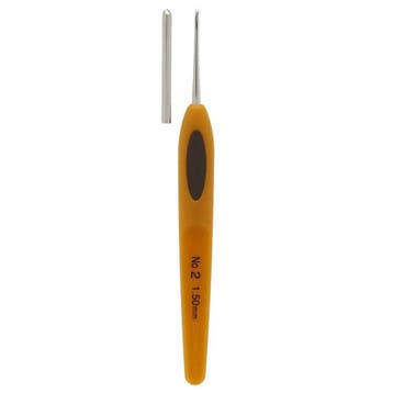 Clover Soft Touch Haaknaald - 1,5 mm -  Ergonomisch handva, Ophalen of Verzenden, Nieuw