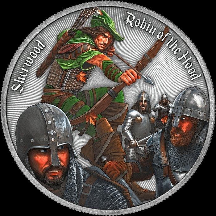 Kameroen. 1000 Francs 2024 Sherwood - Robin of the Hood -, Postzegels en Munten, Munten | Europa | Niet-Euromunten