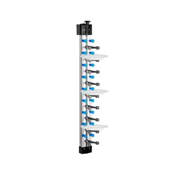 GGM Gastro | Bordenrek wandmodel - tot 9 borden - Ø16-32cm -, Verzenden, Nieuw, Effen, Bord(en)