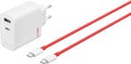 OnePlus - SUPERVOOC 120W Dual Port Power Adapter - Type-C..., Telecommunicatie, Mobiele telefoons | Telefoon-opladers, Verzenden