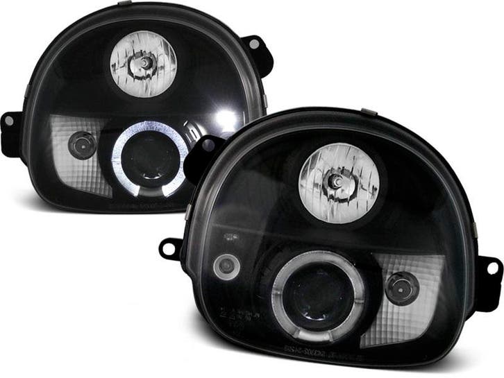 Koplampen Renault Twingo 93-07 Zwart, Auto-onderdelen, Overige Auto-onderdelen, Ophalen of Verzenden