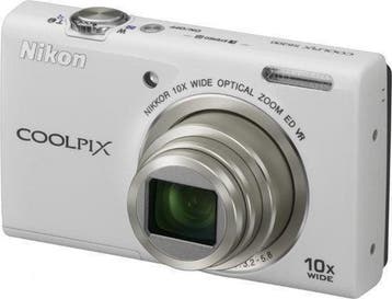 Nikon Coolpix S6200 Digitale Compact Camera - Wit (In doos), Audio, Tv en Foto, Fotocamera's Digitaal, Verzenden, Zo goed als nieuw