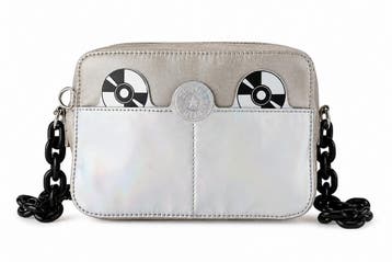 Kipling Schoudertas Zilver, Verzenden, Gebruikt