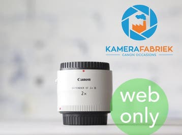 Canon EF 2x III Extender - Als nieuw! - Gratis verzending!, Audio, Tv en Foto, Fotografie | Lenzen en Objectieven, Verzenden, Zo goed als nieuw
