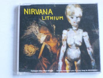 Nirvana - Lithium (CD Single), Ophalen of Verzenden, Zo goed als nieuw