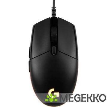 Logitech-G G203 Lightsync Zwart Gaming Muis, Computers en Software, Muizen, Verzenden, Nieuw, Logitech-G
