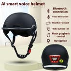 Smart Bluetooth Helm  Waarschuwingslicht & Voice Control (L), Verzenden, Nieuw