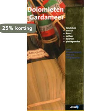 Dolomieten, Gardameer / ANWB goud - Maarten Mandos, Verzenden, Zo goed als nieuw, Maarten Mandos