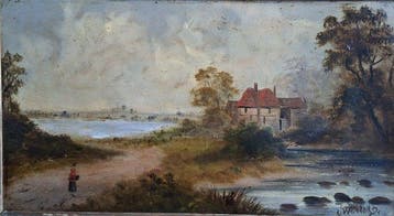 Jonathan Westell (1797 – about 1862) - The old mill at