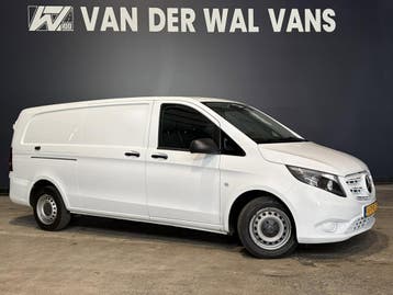 Mercedes-Benz Vito L3H1 | Financial Lease voor 405 p/mnd, Stof, Gebruikt, Overige carrosserieën, Wit