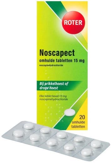 Roter Noscapect - 20 tabletten, Verzenden, Nieuw