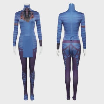 Avatar Cosplay Kostuums: Jake Sully & Neytiri Jumpsuits voor, Verzenden, Nieuw