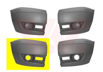 Bumper o.a: Ford, Transit, Transit Tourneo, Auto-onderdelen, Rechts, Nieuw, Ophalen of Verzenden, Bumper