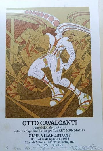 Otto Cavalcanti (1930–2019) - Art Mundial 82, Antiek en Kunst