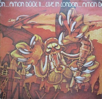 Amon Düül II - Live In London (LP 1972), Ophalen of Verzenden, Gebruikt