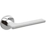 Olivari deurklink Lotus op rozet chroom, Verzenden, Nieuw