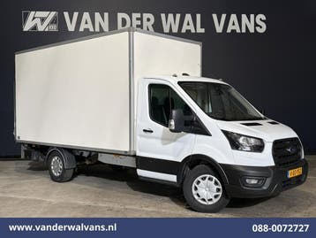 Ford Transit | 2.0 TDCI 160pk Bakwagen Laadklep Euro6 Airco, Gebruikt, Euro 6, Wit, Dealer onderhouden