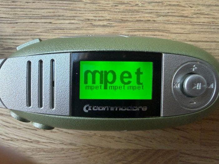 Commodore MPET-II mp3 player/voice recorder - Computer (1) -, Spelcomputers en Games, Spelcomputers | Overige Accessoires