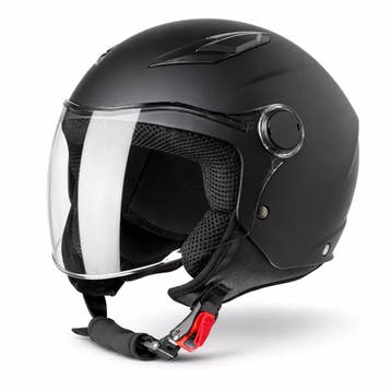 VINZ Magic Kinderhelm Scooter / Motor - Mat Zwart, Verzenden, Nieuw