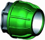 Klemkoppeling eindkap 16mm, Ophalen of Verzenden, Nieuw