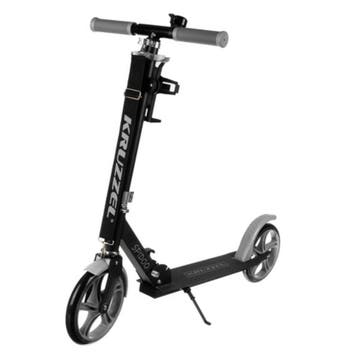 Kruzzel Kinderstep – Grijze Scooter met verstelbaar stuur, Fietsen en Brommers, Steps, Ophalen of Verzenden, Nieuw