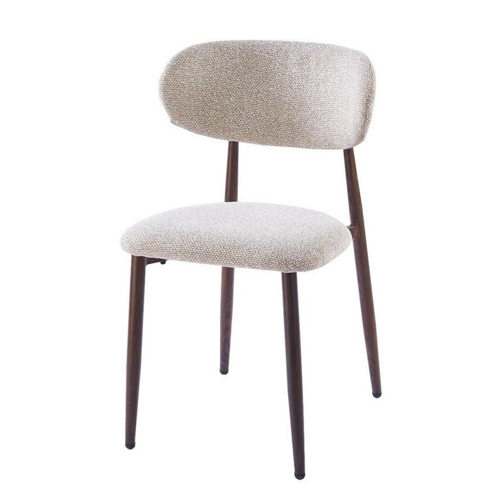 DS4U - Sumi eetkamerstoel - Set van 2 - Frame walnoot -, Huis en Inrichting, Stoelen, Nieuw, Ophalen of Verzenden