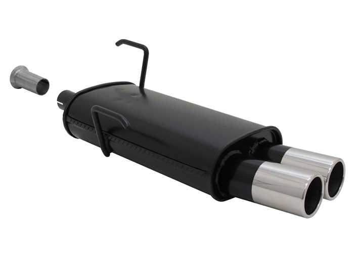 Novus sportuitlaat Peugeot 206, 206CC 2x76mm M-Design, Auto-onderdelen, Uitlaatsystemen, Nieuw, Verzenden