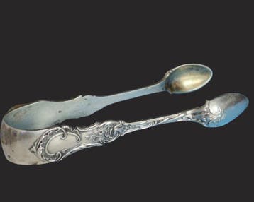 Josef Carl Ritter von Klinkosch - Suikertang - .800 zilver -