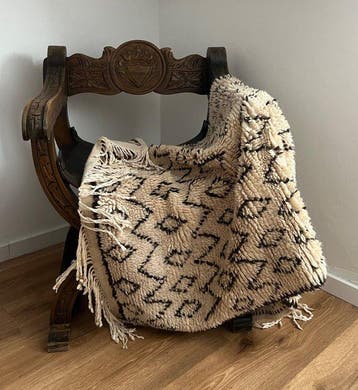Hand Made in Demnate, Morocco - Tapijt - 126 cm - 79 cm -, Nieuw