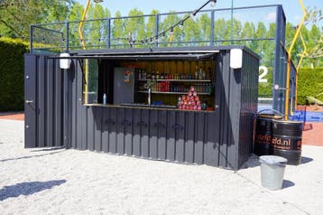 Luifelcontainer | bar | 10ft | NU OF NOOIT | Af  te halen |, Nieuw in verpakking