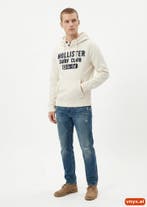 Hollister Hoodies Heren maat S Off White Vintage, Ophalen of Verzenden, Nieuw, Hollister