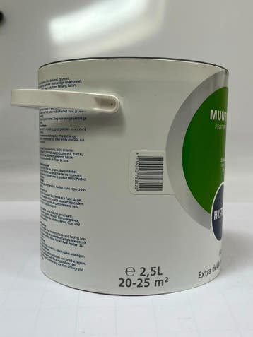 Histor Mat muurverf Bieslook SET 3x2,5L – nieuw, 5 tot 10 liter, Verzenden, Nieuw, Verf