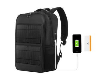 Veiling - Solar rugtas - met 2 panelen, Nieuw