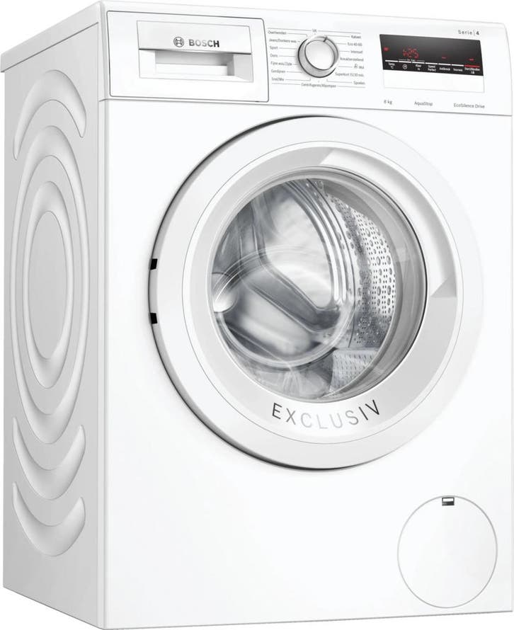 Bosch WAN28295NL - Wasmachine - 8 kg - 1400 tpm - EcoSilence, Witgoed en Apparatuur, Wasmachines, Zo goed als nieuw, Voorlader