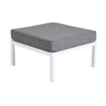*WOONWINKEL* Brafab Weldon Tuin Hocker Wit Met All-weather K, Verzenden, Nieuw