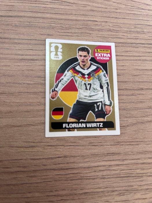 Panini - Figuur - Florian Wirtz Panini Extra Sticker FIFA, Verzamelen, Stickers