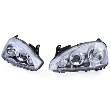 Koplampen Opel Corsa C 00-06 Xenon Look, Ophalen of Verzenden, Nieuw