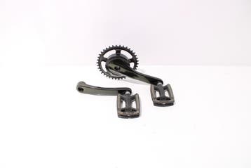 Cranks, trappers en tandwiel | Gazelle Orange Comfort, Gebruikt