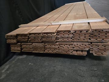 Thermo vuren triple rhombus 4200x140-130x20 mm, Ophalen of Verzenden, Nieuw
