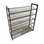 Schoenenrek 5-laags, zwart, 92x31x112 cm, gebruikt, Ophalen of Verzenden, Gebruikt, Overige typen