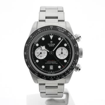 Tudor Black Bay Chronograph 79360N-0001; Automatisch here..., Ophalen of Verzenden, Zo goed als nieuw, Staal, Overige merken