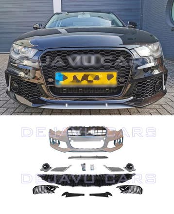 RS6 Look Voorbumper voor Audi A6 C7 4G / S line / S6, Ophalen of Verzenden
