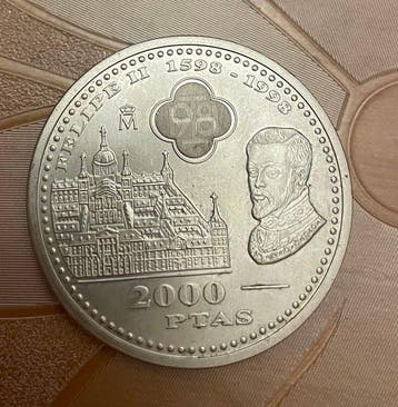 Spanje. 2000 Pesetas 1998 (Zonder minimumprijs)