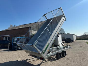 elektrische kipper 402x203, 3500kg, Loofrekken, oprijplaten, Ophalen, Nieuw