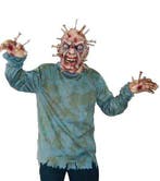 Zombie kostuum Haloween elite, Kleding | Heren, Ophalen of Verzenden, Nieuw