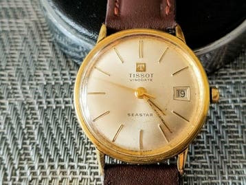 Tissot - Seastar Gold Platted Vintage Watch - Zonder, Nieuw