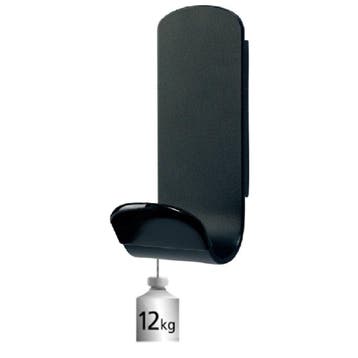 Unilux Steely magnetische kapstokhaak - zwart, Verzenden, Nieuw