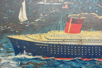 Compagnie générale transatlantique - Sieradendoos - IJzer -, Antiek en Kunst