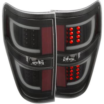 ANZO 2009-2013 Ford F-150 LED Taillights Black, Ophalen of Verzenden, Nieuw